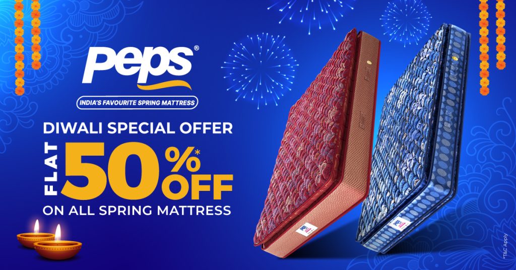 Peps Mattress Diwali sale 2025